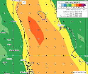Vragtur i blæsevejr